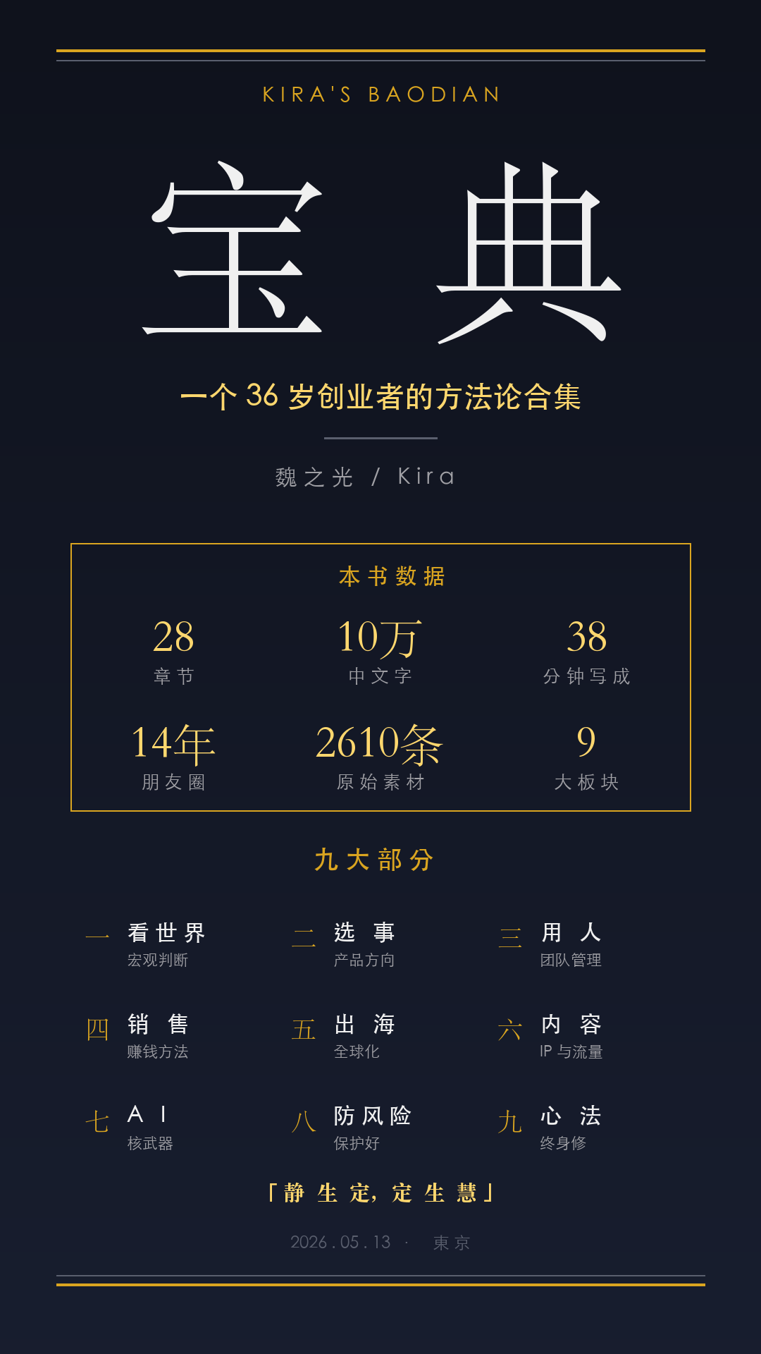 一心宝典 封面